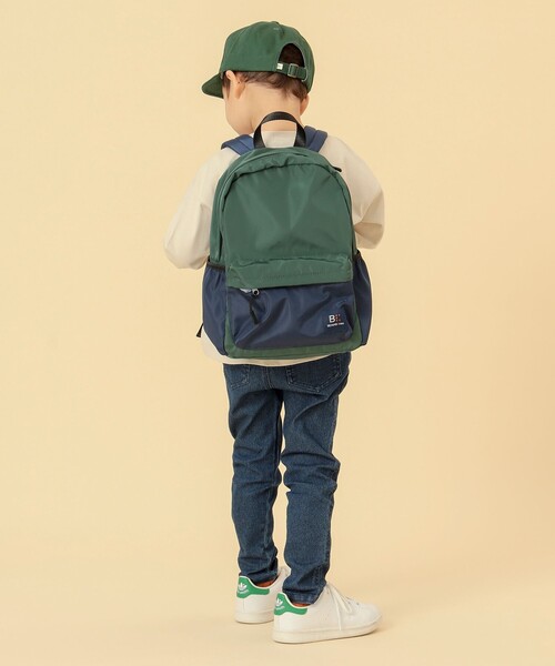 BEAMS mini（ビームスミニ）の「BEAMS mini / デイパック 23（バックパック/リュック・キッズ・レッド系その他/グリーン系その他4/ブラウン系その他・ONE SIZE）」の9枚目の写真