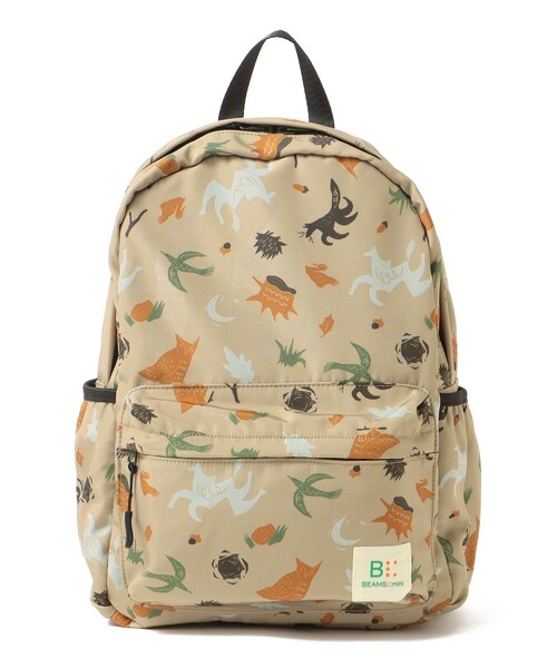 BEAMS mini（ビームスミニ）の「BEAMS mini / デイパック 23（バックパック/リュック・キッズ・レッド系その他/グリーン系その他4/ブラウン系その他・ONE SIZE）」の10枚目の写真