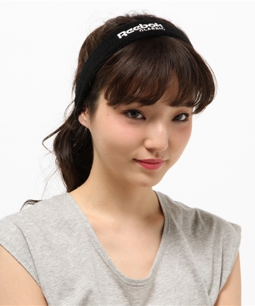 Kastane(カスタネ)の「【Reebok×Kastane】Reebokコラボヘアバンド(ヘアバンド・レディース・ブラック/ホワイト・FREE)」の7枚目の写真