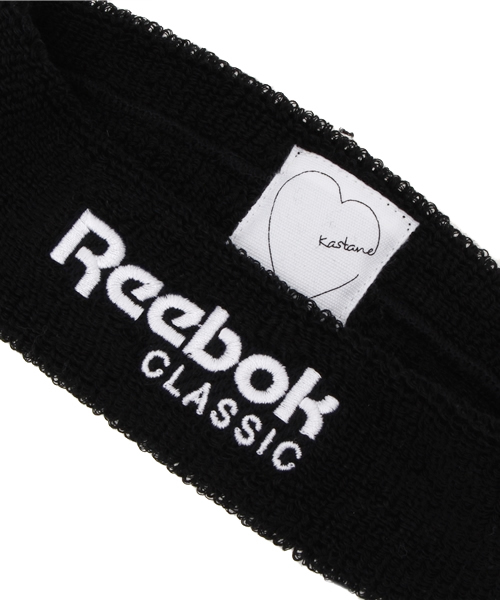 Kastane(カスタネ)の「【Reebok×Kastane】Reebokコラボヘアバンド(ヘアバンド・レディース・ブラック/ホワイト・FREE)」の4枚目の写真