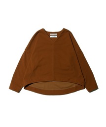 F/CE.  | F/CE. WOOLEN TUCK V-NECK TOP / エフシーイー ウーレン タックVネックトップ(スウェット)