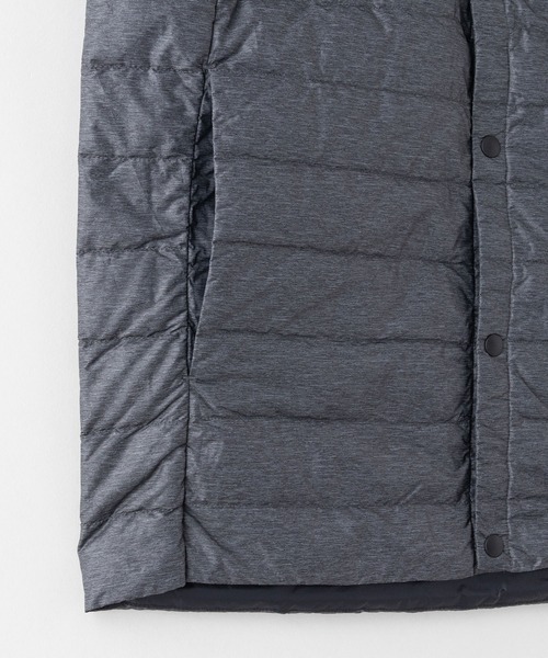 OUTDOOR PRODUCTS（アウトドアプロダクツ）の「【OUTDOOR PRODUCTS/アウトドアプロダクツ】インナーダウンベスト　洗濯可能　撥水　抗菌　防臭　静電防止　防風　透湿機能　パッカブル仕様（ダウンベスト・メンズ・チャコールグレー/ブラック・X-LARGE/LARGE/MEDIUM）」の10枚目の写真