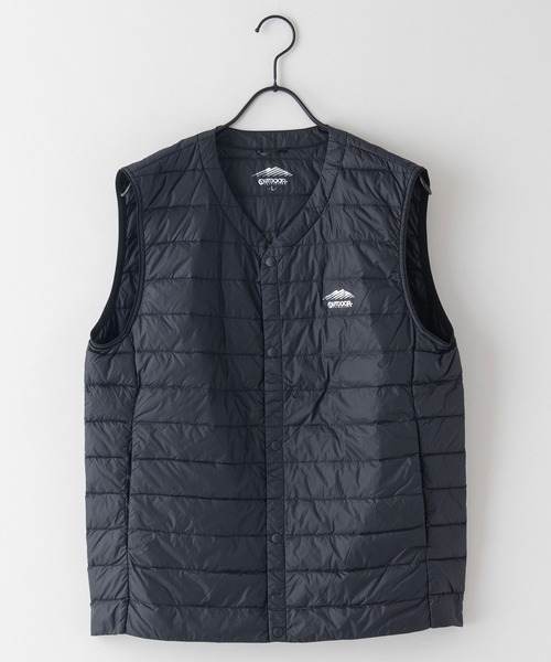 OUTDOOR PRODUCTS（アウトドアプロダクツ）の「【OUTDOOR PRODUCTS/アウトドアプロダクツ】インナーダウンベスト　洗濯可能　撥水　抗菌　防臭　静電防止　防風　透湿機能　パッカブル仕様（ダウンベスト・メンズ・チャコールグレー/ブラック・X-LARGE/LARGE/MEDIUM）」の3枚目の写真