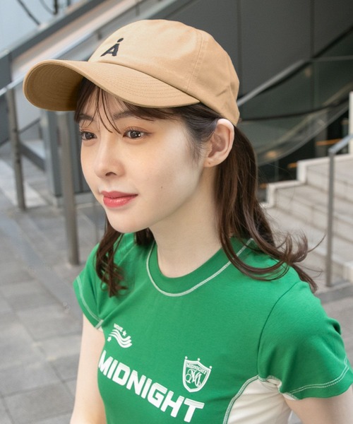 ALAND（エーランド）の「【UNISEX】ALAND／シシュウロゴCAP 2974261（キャップ・レディース・ブラック/ベージュ/ブルー/ネイビー・ONE SIZE/FREE）」の6枚目の写真