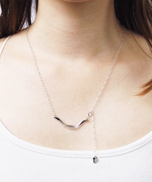 foun.（フォウン）の「foun. フォウン：Back tag necklace Sシルバー925　ネックレス（ネックレス）」