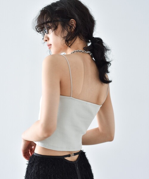 CODE A（コードエー）の「◆CODE A ｜ bandeau bra top（チューブトップ・レディース・ブラック/ライトグレー/ホワイト・00）」の9枚目の写真