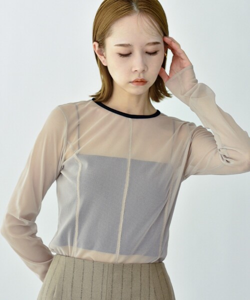 CODE A（コードエー）の「◆CODE A ｜ bandeau bra top（チューブトップ・レディース・ブラック/ライトグレー/ホワイト・00）」の14枚目の写真