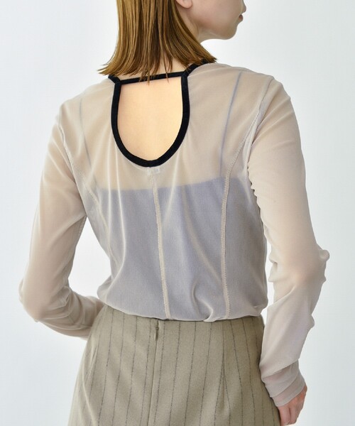 CODE A（コードエー）の「◆CODE A ｜ bandeau bra top（チューブトップ・レディース・ブラック/ライトグレー/ホワイト・00）」の15枚目の写真