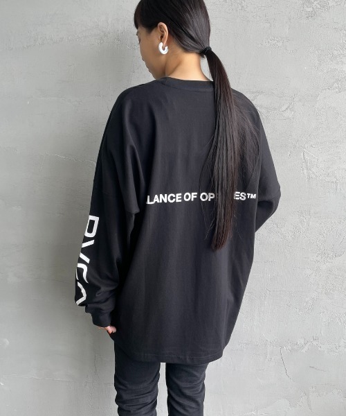 サイズM 新品未使用 RVCA ブラック ロングスリーブ RVCA tシャツ レディース VA BOX LOGO LS ロングスリーブT