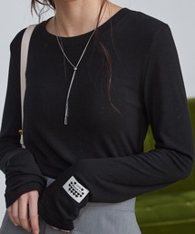 solleim | ワンポイントハートロゴロンT(Tシャツ/カットソー)