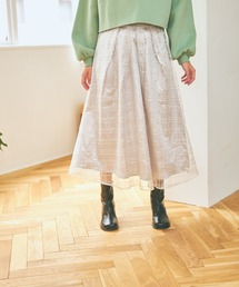 mysty woman | スパンコールフレアスカート 988029(スカート)