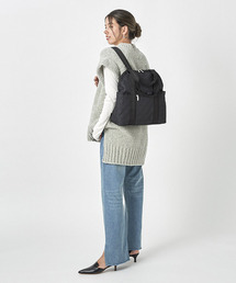 新品同様☆LeSportsac　ウェイビーデボスブラック2wayバッグ LeSportsac（レスポートサック）の「DOUBLE TROUBLE BACKPACK