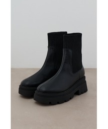 AZUL by moussy | トラックソールソックスブーツ(ブーツ)