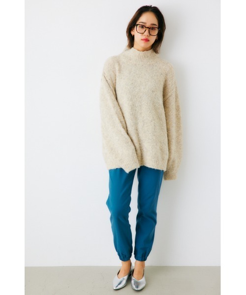 RODEO CROWNS WIDE BOWL（ロデオクラウンズワイドボウル）の「DREAMSTRETCH WARM EASYJOGPANTS（その他パンツ・レディース・ライトベージュ/ブラック/カーキ/ブルー/パープル・SMALL/MEDIUM）」の9枚目の写真