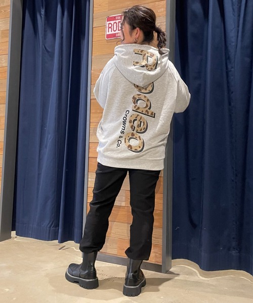 RODEO CROWNS WIDE BOWL（ロデオクラウンズワイドボウル）の「DREAMSTRETCH WARM EASYJOGPANTS（その他パンツ・レディース・ライトベージュ/ブラック/カーキ/ブルー/パープル・SMALL/MEDIUM）」の21枚目の写真