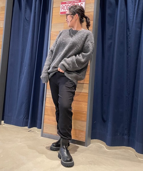 RODEO CROWNS WIDE BOWL（ロデオクラウンズワイドボウル）の「DREAMSTRETCH WARM EASYJOGPANTS（その他パンツ・レディース・ライトベージュ/ブラック/カーキ/ブルー/パープル・SMALL/MEDIUM）」の19枚目の写真