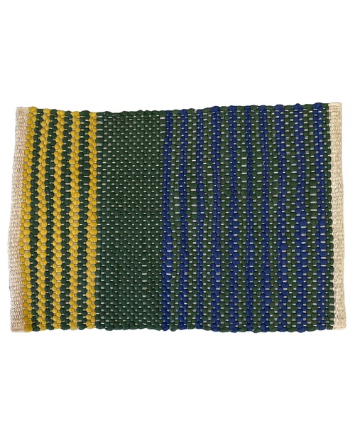 CANAL JEAN(キャナルジーン)の「DULTON COTTON CHINDI MAT コットンチンディマット/RN-0529-75(ラグ/マット・レディース・グリーン/テラコッタ・ONE SIZE)」の5枚目の写真