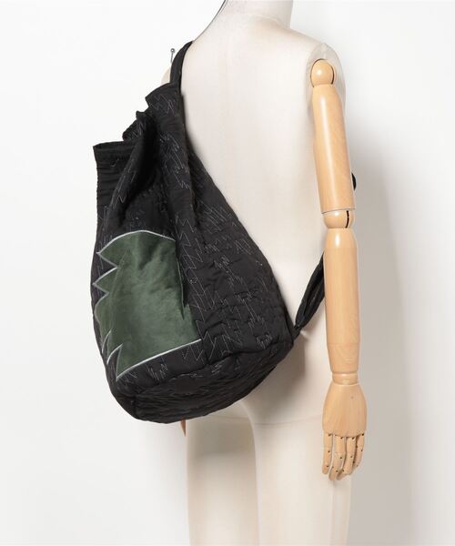 チャイハネ（チャイハネ）の「【チャイハネ】NOMADY キルトワンショルダーバッグ（バックパック/リュック・メンズ・ブラック/グリーン/ベージュ・FREE）」の8枚目の写真
