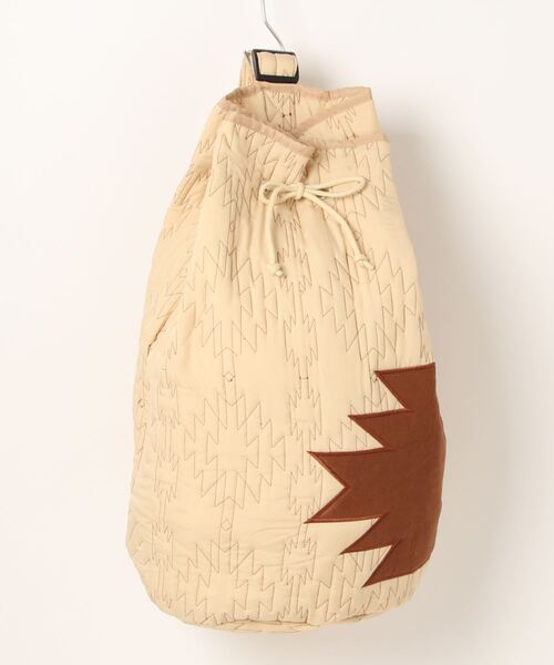 チャイハネ（チャイハネ）の「【チャイハネ】NOMADY キルトワンショルダーバッグ（バックパック/リュック・メンズ・ブラック/グリーン/ベージュ・FREE）」の3枚目の写真