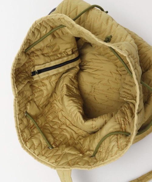 チャイハネ（チャイハネ）の「【チャイハネ】NOMADY キルトワンショルダーバッグ（バックパック/リュック・メンズ・ブラック/グリーン/ベージュ・FREE）」の11枚目の写真