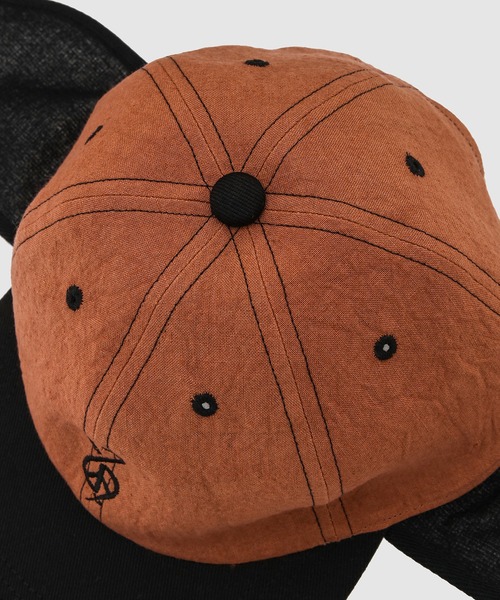 SASQUATCHfabrix.(サスクワァッチファブリックス)の「2TONE EAR MUFF CAP(キャップ・メンズ・パープル/オレンジ/ブルーグレー/ブルーグリーン・FREE)」の11枚目の写真