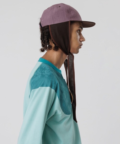 SASQUATCHfabrix.(サスクワァッチファブリックス)の「2TONE EAR MUFF CAP(キャップ・メンズ・パープル/オレンジ/ブルーグレー/ブルーグリーン・FREE)」の15枚目の写真