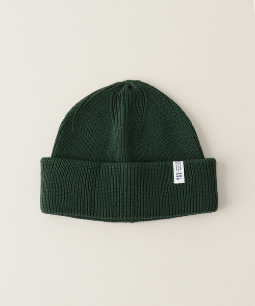 ANGLAN（アングラン）の「【ANGLAN / アングラン】Label Essential Beanie（ニットキャップ/ビーニー・レディース・ブラック/オレンジ/グリーン/ネイビー・FREE）」の7枚目の写真