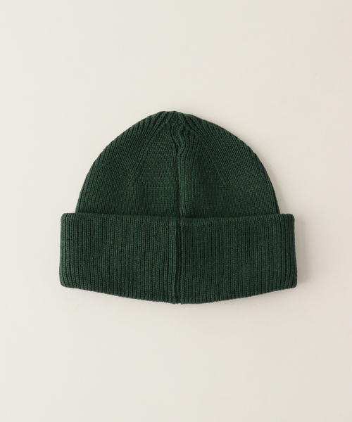 ANGLAN（アングラン）の「【ANGLAN / アングラン】Label Essential Beanie（ニットキャップ/ビーニー・レディース・ブラック/オレンジ/グリーン/ネイビー・FREE）」の8枚目の写真