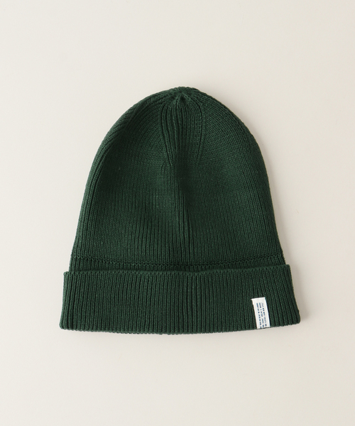 ANGLAN（アングラン）の「【ANGLAN / アングラン】Label Essential Beanie（ニットキャップ/ビーニー・レディース・ブラック/オレンジ/グリーン/ネイビー・FREE）」の11枚目の写真