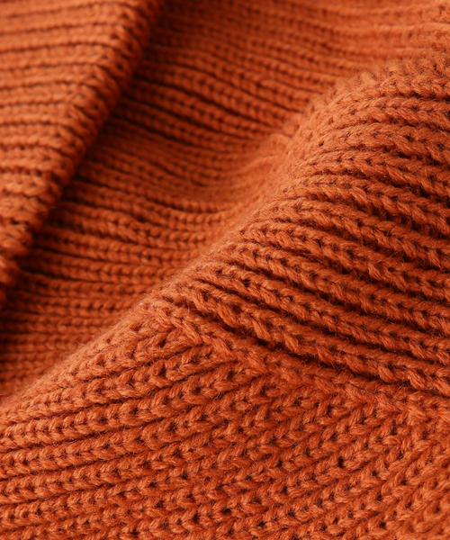 ANGLAN（アングラン）の「【ANGLAN / アングラン】Label Essential Beanie（ニットキャップ/ビーニー・レディース・ブラック/オレンジ/グリーン/ネイビー・FREE）」の17枚目の写真