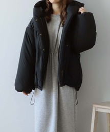 【150㎝前後の小柄さんサイズ】ショールカラーミドルコート【ポケット裏フリース素材・ヴィンテージ風】