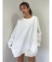 GYDA | CATIVATE PUFFジャカードトップス(スウェット)