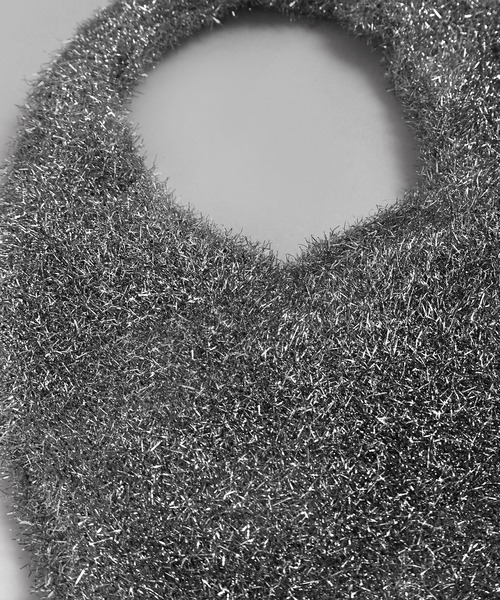 minia（ミニア）の「ラメシャギーニットミニバッグ（ハンドバッグ・レディース・ブラック/シルバー/レッド・FREE）」の19枚目の写真