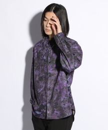 HARE | ストーンマーブルプリントシャツ(HARE)(シャツ/ブラウス)