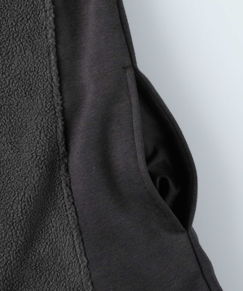BACK NUMBER(バックナンバー)の「【BACK NUMBER】裏起毛切り替えワンピース(ワンピース・レディース・ダークグレー/キナリ・M/L)」の17枚目の写真