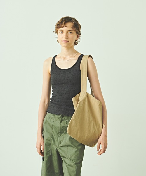 kha:ki（カーキ）の「「KHA:KI/カーキ」ミリタリーサコッシュ A-03（ショルダーバッグ・レディース・ベージュ/ブラック/ホワイト/カーキ・FREE）」の5枚目の写真