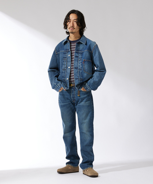 Levi's（リーバイス）の「LEVI’S(R) / リーバイス(R) 別注 501(R) Selvedge INDIGO L30（デニムパンツ・メンズ・ダークブルー・33/30/31/34/32）」の21枚目の写真