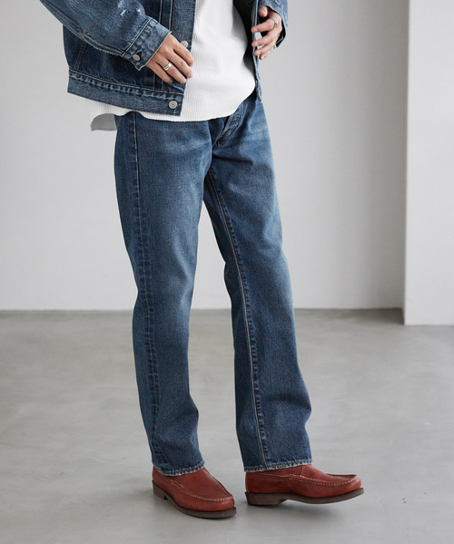 Levi's（リーバイス）の「LEVI’S(R) / リーバイス(R) 別注 501(R) Selvedge INDIGO L30（デニムパンツ・メンズ・ダークブルー・33/30/31/34/32）」の9枚目の写真