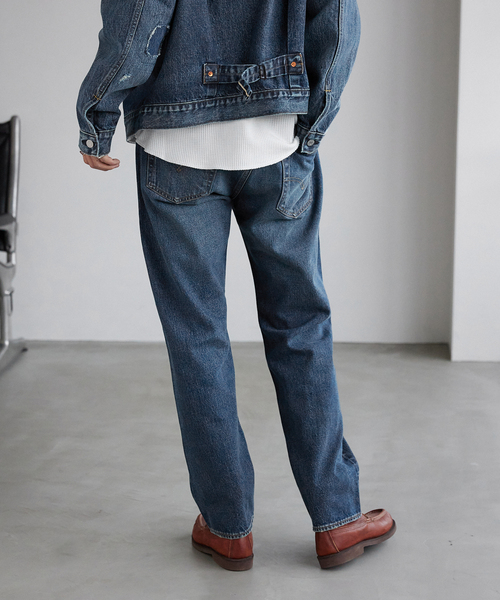 Levi's（リーバイス）の「LEVI’S(R) / リーバイス(R) 別注 501(R) Selvedge INDIGO L30（デニムパンツ・メンズ・ダークブルー・33/30/31/34/32）」の8枚目の写真