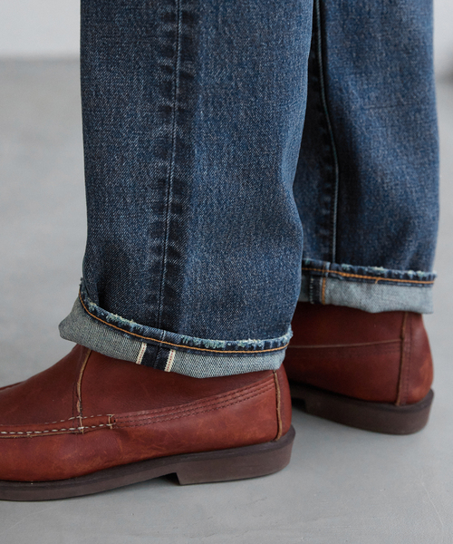 Levi's（リーバイス）の「LEVI’S(R) / リーバイス(R) 別注 501(R) Selvedge INDIGO L30（デニムパンツ・メンズ・ダークブルー・33/30/31/34/32）」の4枚目の写真