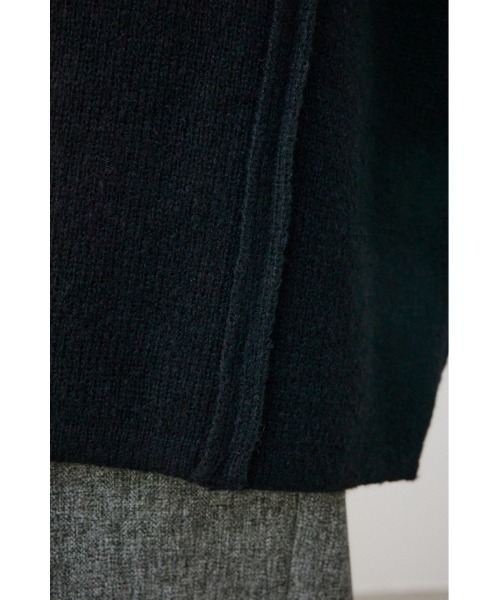 AZUL by moussy（アズールバイマウジー）の「オーバーサイズトッパーカーディガン（カーディガン/ボレロ・レディース・ブラック/グレー・FREE）」の12枚目の写真