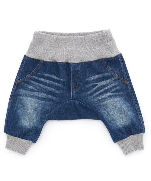 BREEZE(ブリーズ)の「腹巻ベビーパンツ(その他ベビー用品・キッズ・チェック/インディゴブルー・90/80/70)」の2枚目の写真