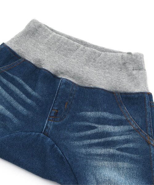 BREEZE(ブリーズ)の「腹巻ベビーパンツ(その他ベビー用品・キッズ・チェック/インディゴブルー・90/80/70)」の7枚目の写真