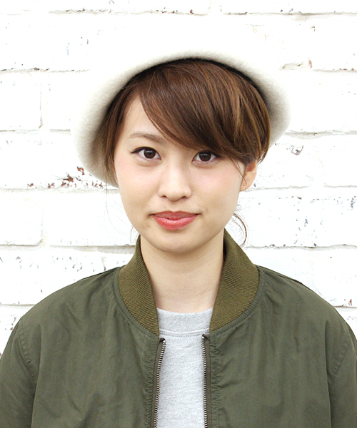 CIAOPANIC(チャオパニック)の「【Ciaopanic】 C/NウェザーカモフラリバーシブルMA-1(ノーカラージャケット・レディース・カーキ/ネイビー・FREE)」の4枚目の写真