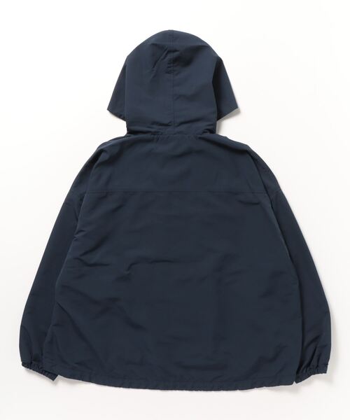 PARROTT CANVAS（パロットキャンバス）の「PARK BLOUSON/パーク ブルゾン（ブルゾン・レディース・ネイビー/ブラウン・ONE SIZE）」の8枚目の写真
