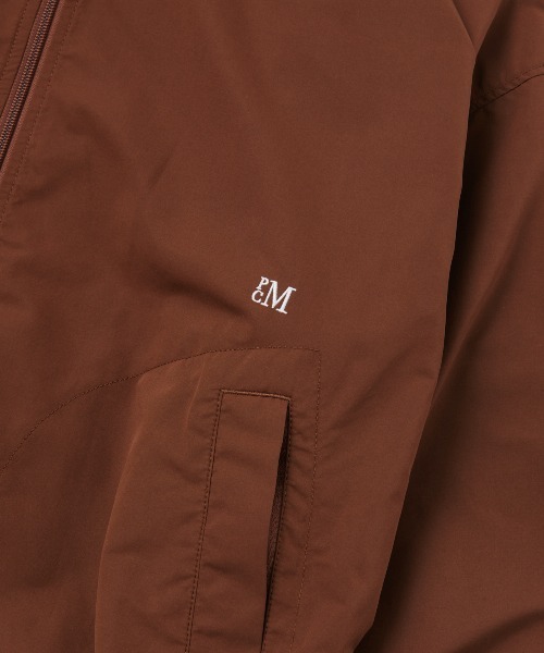 PARROTT CANVAS（パロットキャンバス）の「PARK BLOUSON/パーク ブルゾン（ブルゾン・レディース・ネイビー/ブラウン・ONE SIZE）」の7枚目の写真