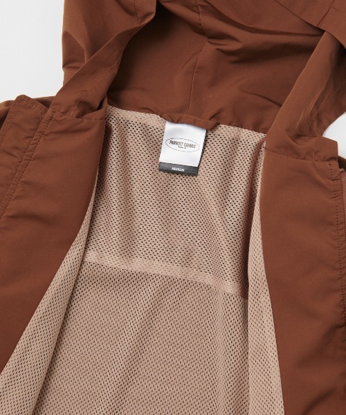 PARROTT CANVAS（パロットキャンバス）の「PARK BLOUSON/パーク ブルゾン（ブルゾン・レディース・ネイビー/ブラウン・ONE SIZE）」の3枚目の写真