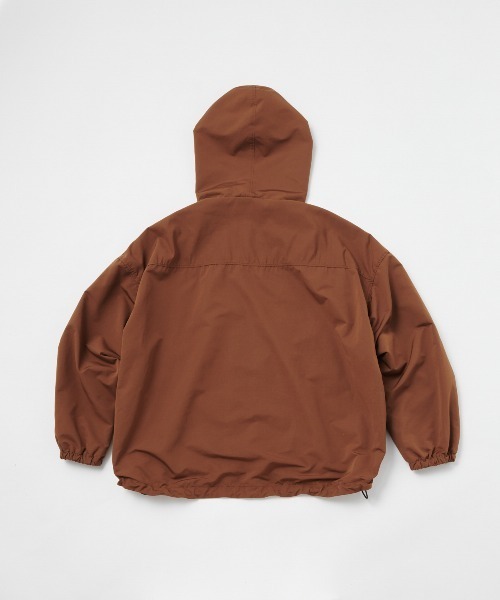 PARROTT CANVAS（パロットキャンバス）の「PARK BLOUSON/パーク ブルゾン（ブルゾン・レディース・ネイビー/ブラウン・ONE SIZE）」の9枚目の写真
