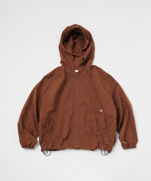 PARROTT CANVAS（パロットキャンバス）の「PARK BLOUSON/パーク ブルゾン（ブルゾン・レディース・ネイビー/ブラウン・ONE SIZE）」の11枚目の写真