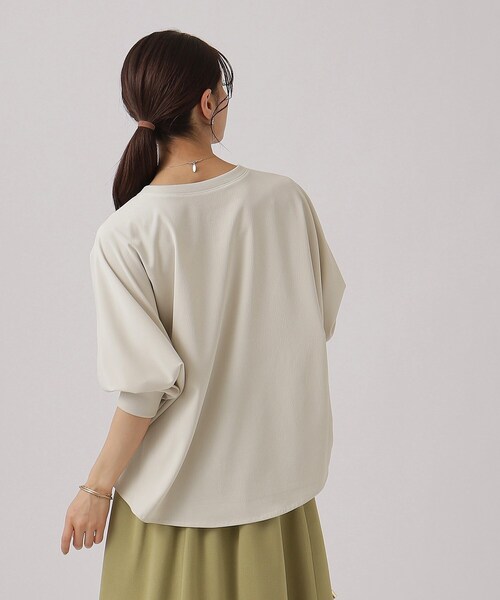 DRESKIP（ドレスキップ）の「◆【洗える/イージーケア】リブ切替 ドルマンブラウス（シャツ/ブラウス・レディース・ライトブルー/ライトベージュ/イエロー系その他/スモーキーグリーン系/ブラック/オレンジ系・00）」の20枚目の写真